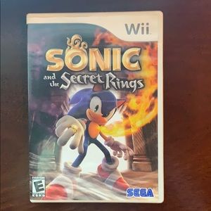Sonic and the Secret Rings Wii Game